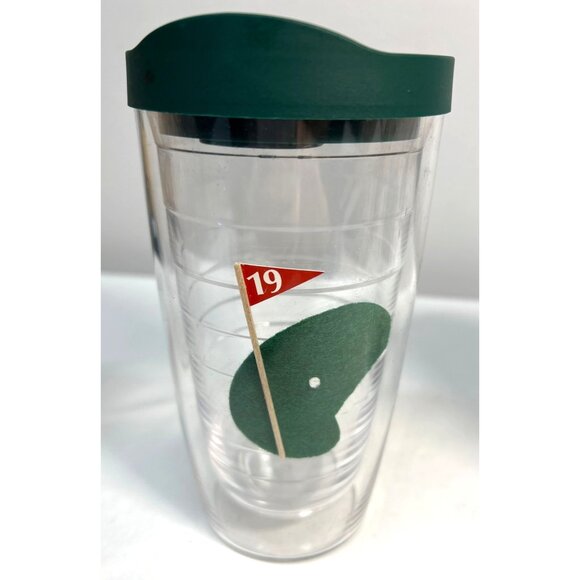 Set Of 3 Tervis Lacrosse & Golf Design Tumblers With Lids 16 Oz - Picture 3 of 5